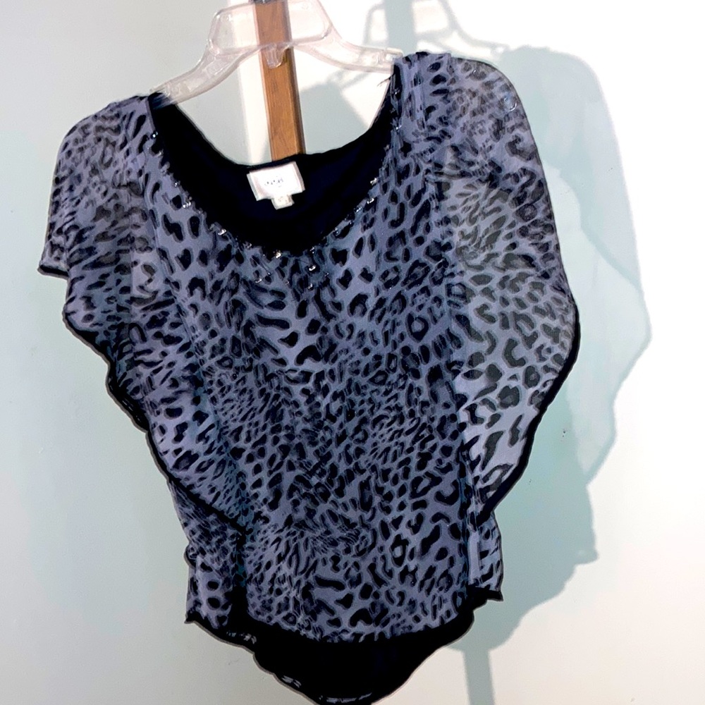 ECI New York/Women’s Sheer Blouse/Top - Size Small